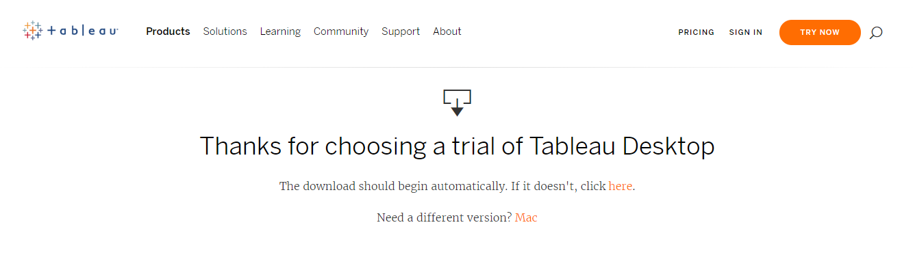 install tableau for mac